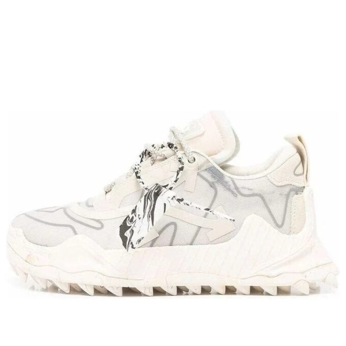 Zapatillas deportivas casuales Off-White para hombre en color blanco roto