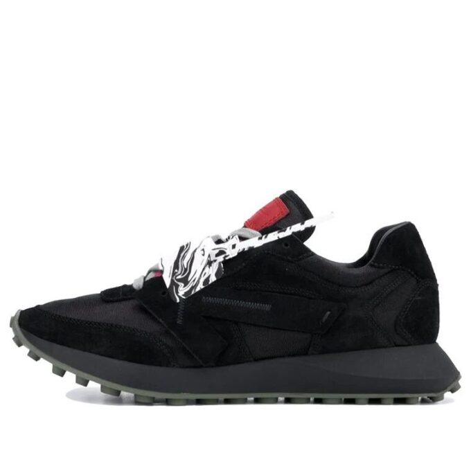 Zapatillas deportivas casuales para hombre Off-White Arrows «Negro, blanco y rojo»