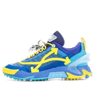 Zapatillas deportivas de caña baja Odsy-2000 Azul/Amarillo