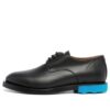 Zapatillas Derby con suela en contraste «Negro Azul»