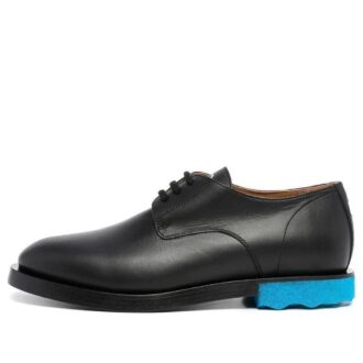 Zapatillas Derby con suela en contraste «Negro Azul»