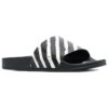Zapatillas industriales «Diagonal Stripe – Negro Blanco»