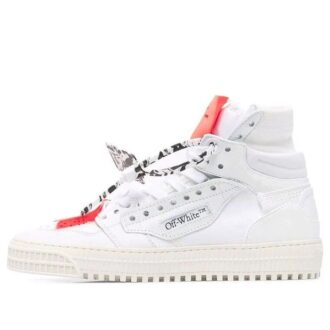 Zapatillas Off-White Court 3.0 de caña alta Blanco/Naranja