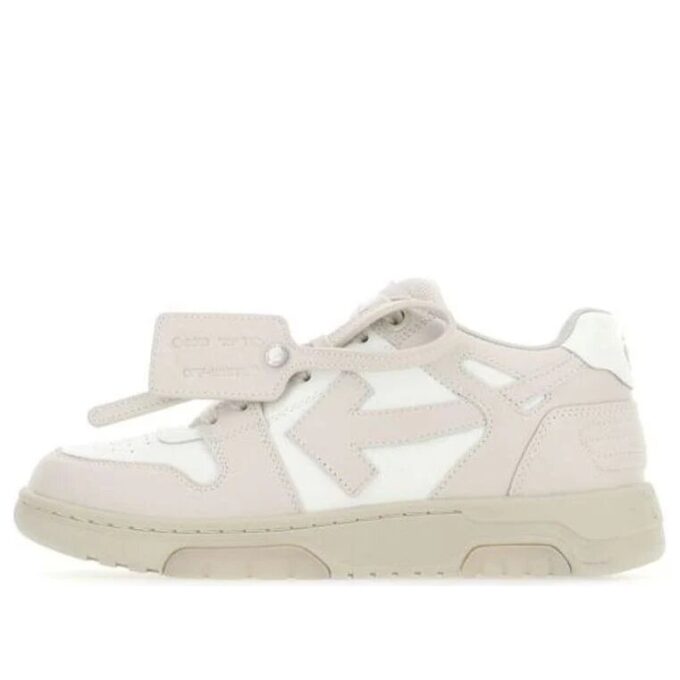 Zapatillas Off-White de la serie Out Of Office, color beige