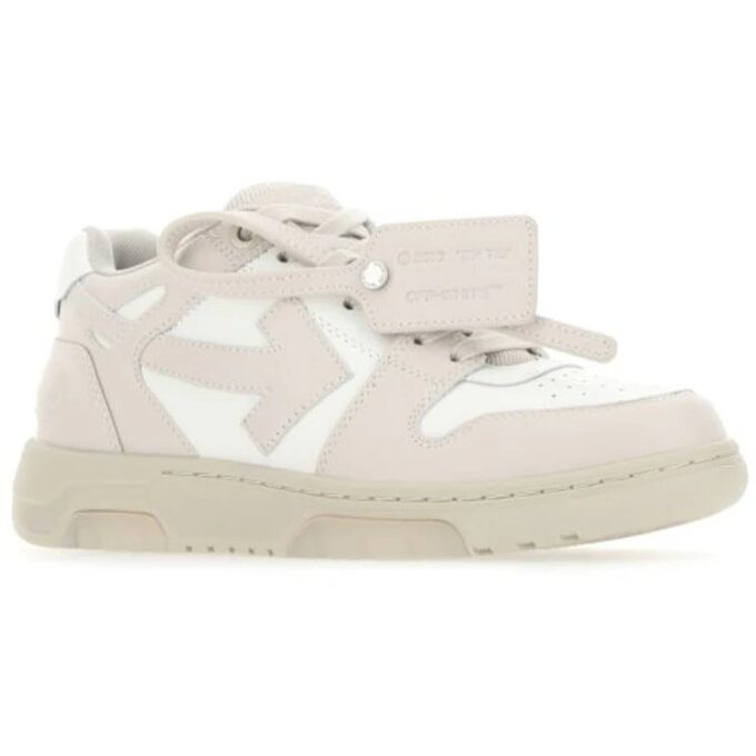 Zapatillas Off-White de la serie Out Of Office, color beige