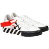 Zapatillas Off-White de vulcanización baja, negro/blanco