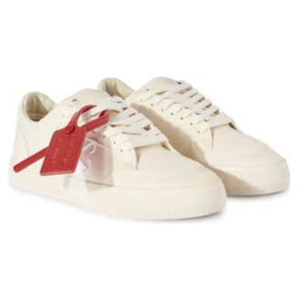 Zapatillas Off-White New Low de lona Vulcanized «Beige»