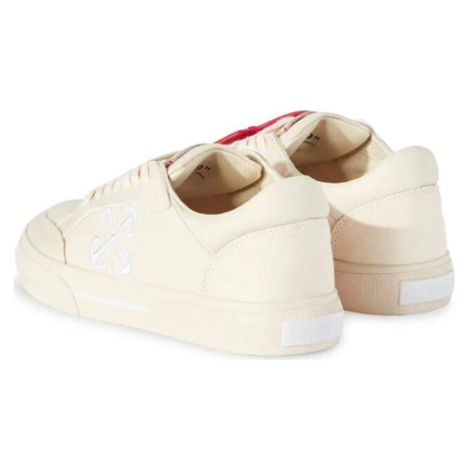 Zapatillas Off-White New Low de lona Vulcanized «Beige»