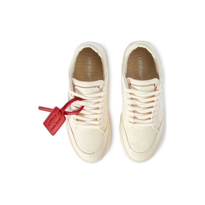 Zapatillas Off-White New Low de lona Vulcanized «Beige»