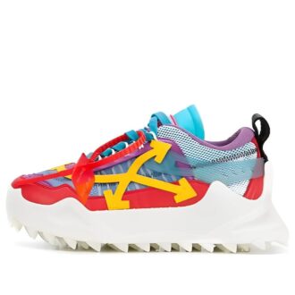 Zapatillas Off-White Odsy-1000 «Rojo, blanco y amarillo»
