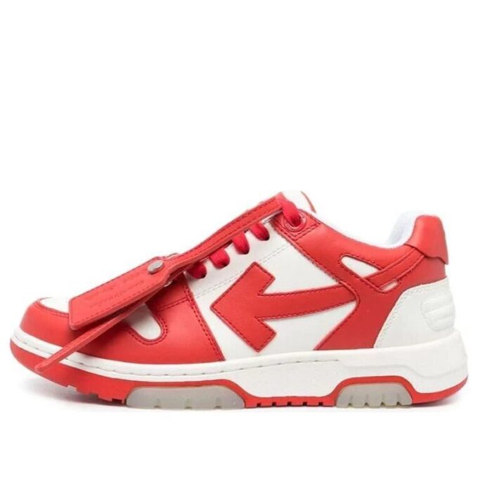Zapatillas Off-White Off-Court 3.0 de caña baja para tiempo libre, rojo/blanco