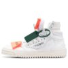 Zapatillas Off-White Off-Court 3.0 de piel y lona «White Orange»