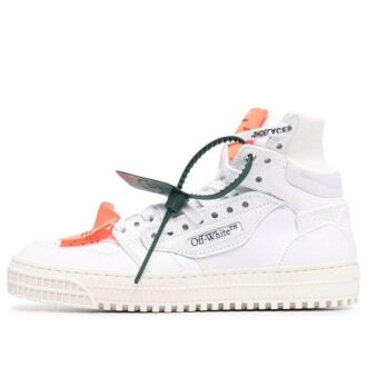 Zapatillas Off-White Off-Court 3.0 de piel y lona «White Orange»