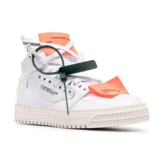 Zapatillas Off-White Off-Court 3.0 de piel y lona «White Orange»