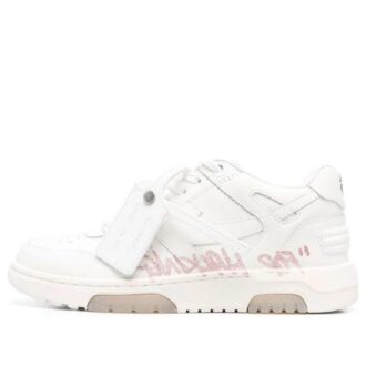 Zapatillas Off-White Out Of Office de caña baja For Walking «Blanco Rosa»