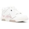 Zapatillas Off-White Out Of Office de caña baja For Walking «Blanco Rosa»