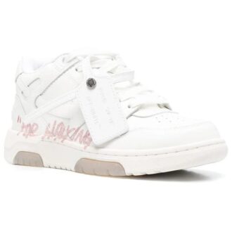 Zapatillas Off-White Out Of Office de caña baja For Walking «Blanco Rosa»