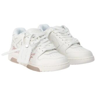 Zapatillas Off-White Out Of Office de caña baja For Walking «Blanco Rosa»