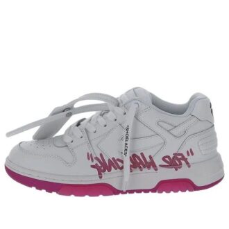 Zapatillas Off-White Out Of Office de caña baja para caminar «Blanco Púrpura»