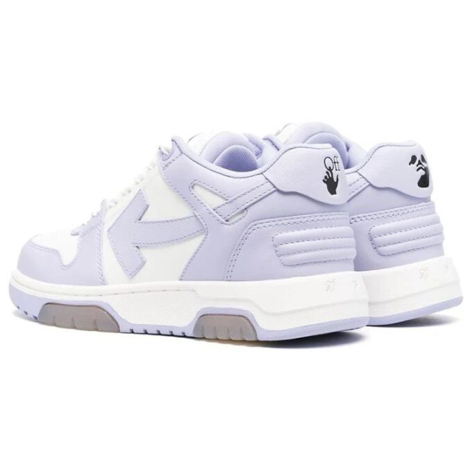 Zapatillas Off-White Out Of Office de piel de becerro «Purple White»
