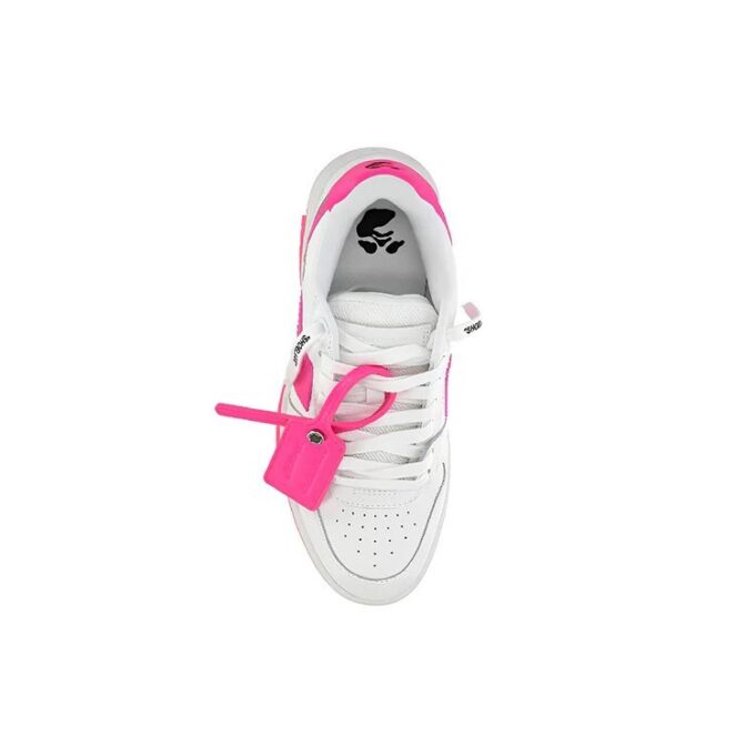 Zapatillas Off-White Out Of Office de piel de becerro «White Red»