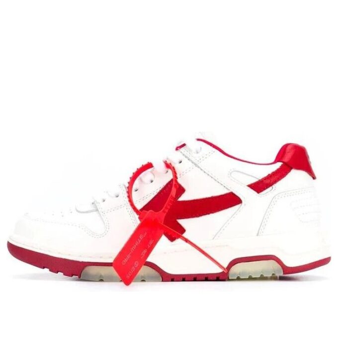 Zapatillas Off-White Out Of Office Low Blanco/Rojo