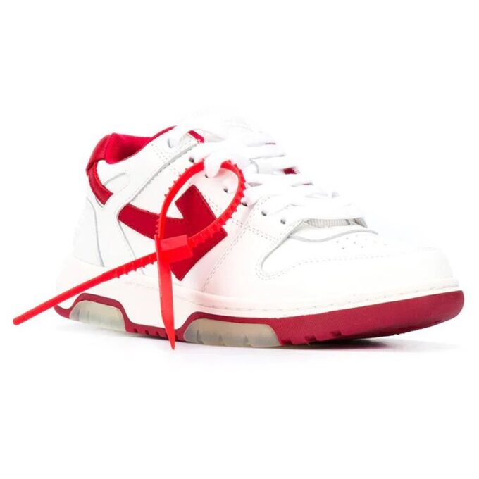 Zapatillas Off-White Out Of Office Low Blanco/Rojo