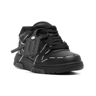 Zapatillas Off-White Out Of Office Low Sartorial Stitching «Negro Blanco»