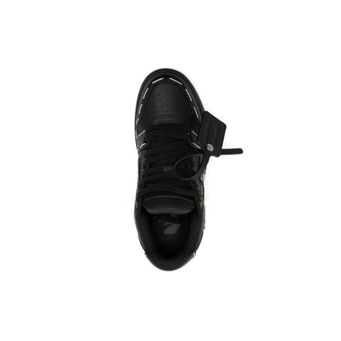 Zapatillas Off-White Out Of Office Low Sartorial Stitching «Negro Blanco»