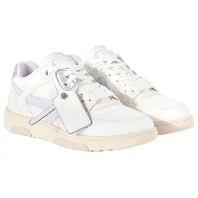 Zapatillas Off-White Slim Out Of Office de piel «Blanco Morado»