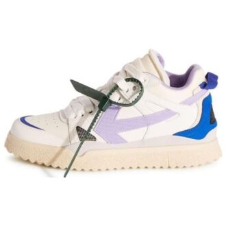 Zapatillas Off-White Sponge de caña media «Blanco, azul y morado»