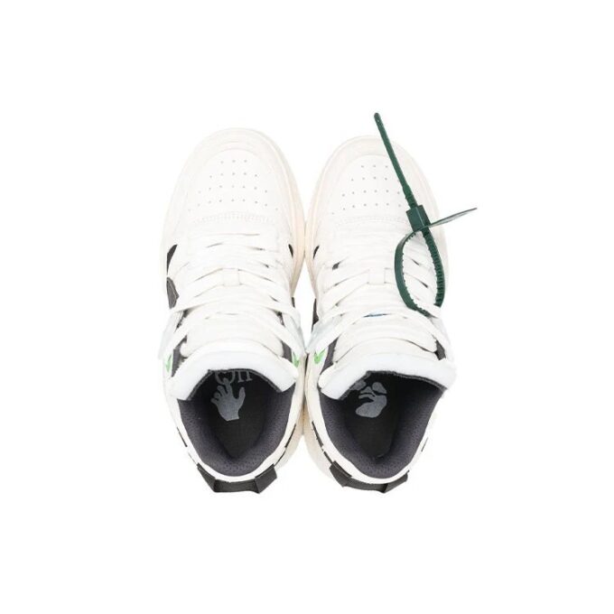 Zapatillas Off-White Sponge de caña media «Blanco Negro»