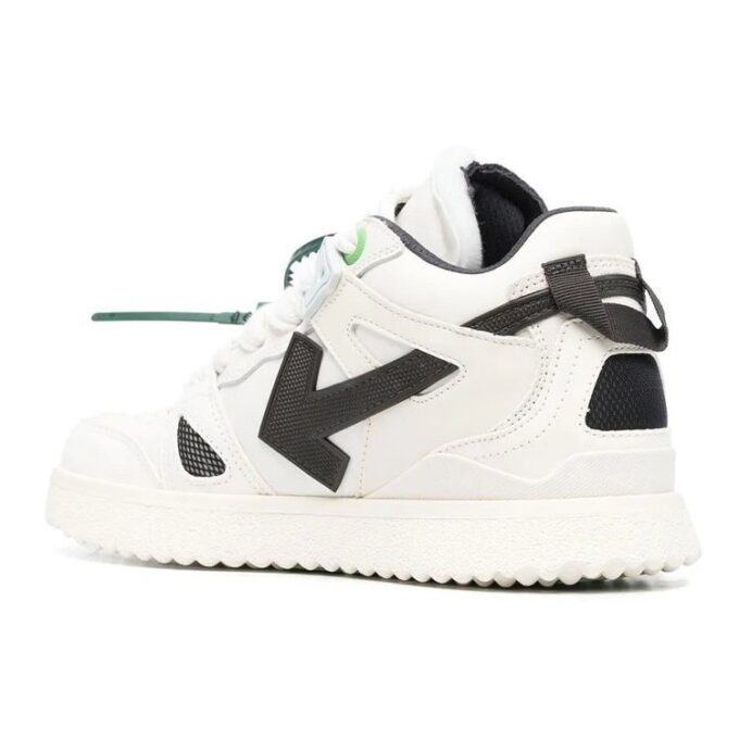 Zapatillas Off-White Sponge de caña media «Blanco Negro»