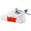 Zapatillas Off-White Vulc Low de lona «Blanco, negro y naranja»