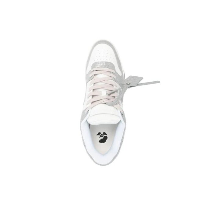 Zapatillas Out Of Office con estampado de cocodrilo «Grey White»