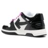Zapatillas Out Of Office con estampado de cocodrilo «Negro, blanco y morado»