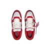 Zapatillas Out Of Office de ante vintage «Rojo Blanco»