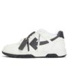 Zapatillas Out Of Office de piel de becerro «Blanco Negro»