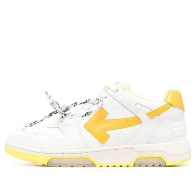 Zapatillas Out Of Office para el tiempo libre, color blanco/amarillo
