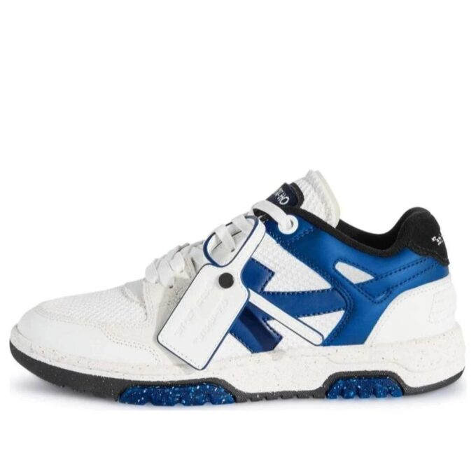 Zapatillas Slim Out Of Office con bloques de color «Blanco y azul marino»