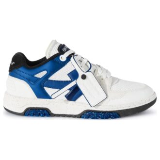 Zapatillas Slim Out Of Office con bloques de color «Blanco y azul marino»
