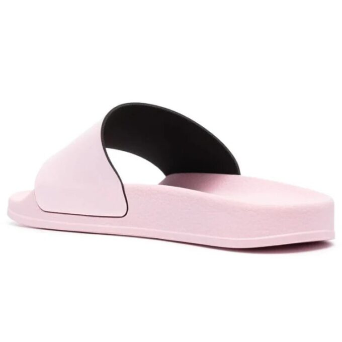 Zapatillas tipo chancla con logotipo Off-White, rosa