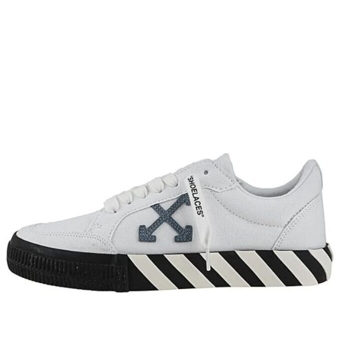 Zapatillas Vulc de caña baja «Blanco-Azul claro»