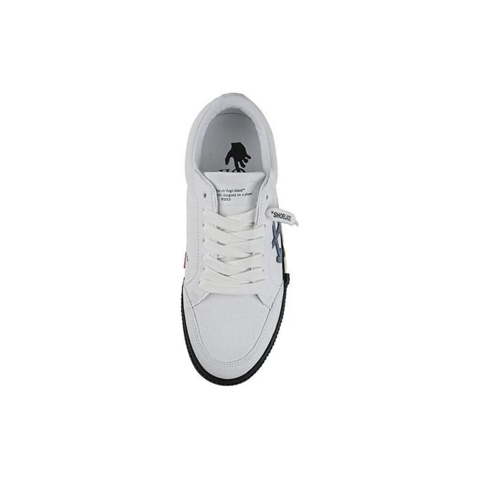 Zapatillas Vulc de caña baja «Blanco-Azul claro»