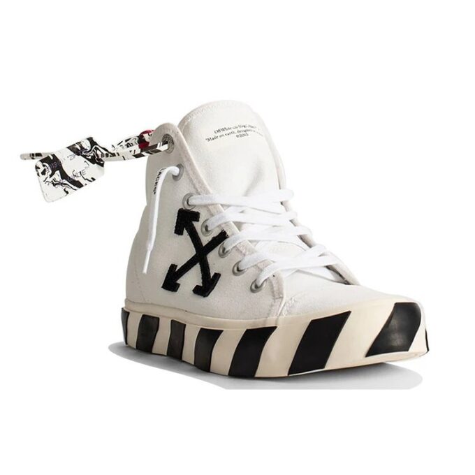 Zapatillas Vulc Mid «Blanco Negro»