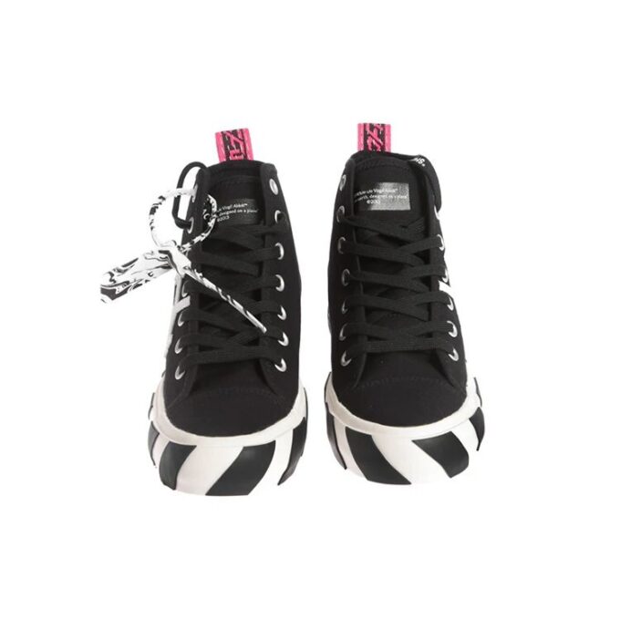 Zapatillas Vulc Mid «Negro Blanco»